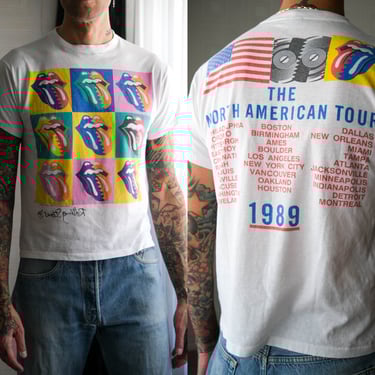 Vintage 70s Rolling Stones T Shirt / 1978 North American