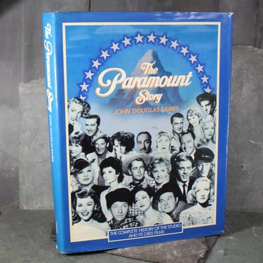 The Paramount Story by John Douglas Eames | 1985 FIRST EDITION Hollywood Coffee Table Book | Paramount Studios History | Bixley Shop 