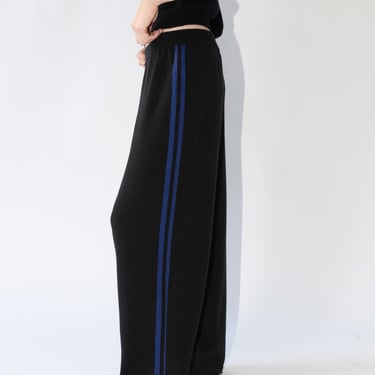 Merino Wool Pants in Black