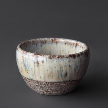 Sake Cup | Marble-Like Glaze Japanese Ceramic 