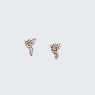 Finley Setting Cluster Diamond Earrings