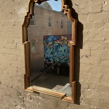 Hollywood Regency Gilt Mirror