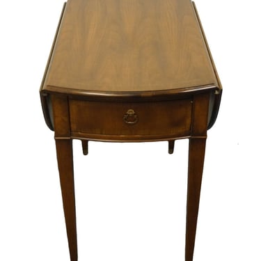 HAMMARY FURNITURE Solid Cherry Traditional Style Pembroke Accent End Table 