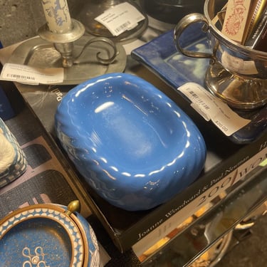 Blue Soap Dish or Catch All