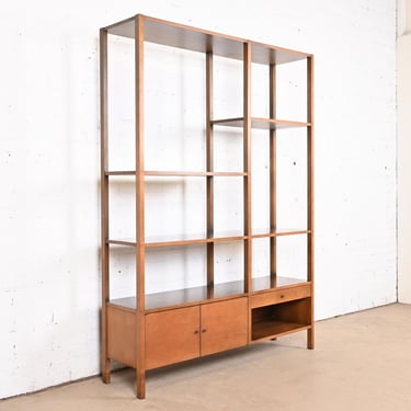 Paul McCobb Planner Group Mid-Century Modern Birch Wall Unit or Room Divider, 1950s