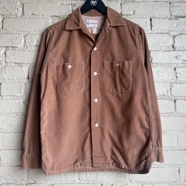 Vintage 1950's “Penney's Towncraft” Atomic Pattern Corduroy