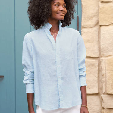 Frank & Eileen | Eileen Relaxed Button Up | Classic Linen