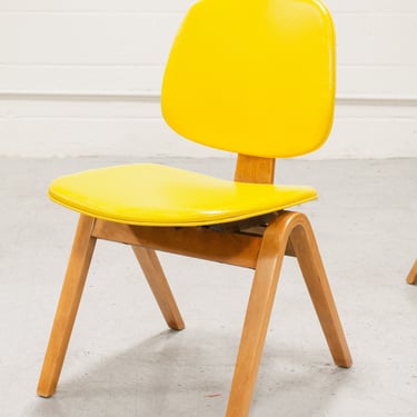 Yellow Thonet Chair