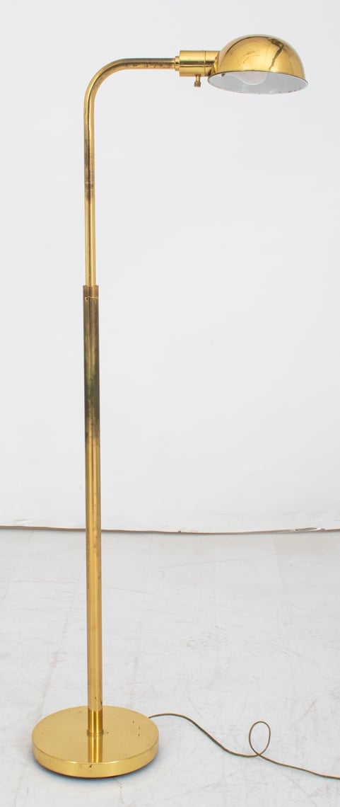 Mid Century Modern Brass Floor Lamp | Showplace Antique + Design Center ...