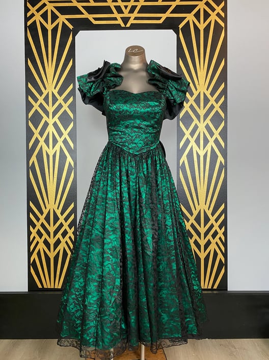 Vintage 1980's formal gown on sale size M