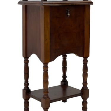 Free Shipping Within Continental US -  Antique Colonial Style Table Stand 