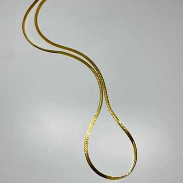 Flat Gold Chain