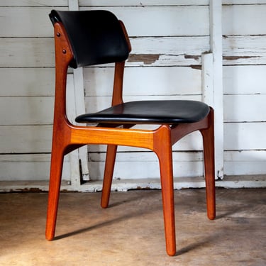 1960s Danish Moderne Model 49 Chair by Erik Buch for Od Møbler 