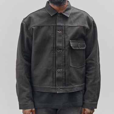 Kapital Century Denim No 9 1St Jkt, Black Century Denim