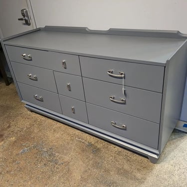Long gray dresser  62x19.5