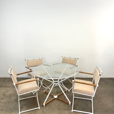 Cleo Baldon style indoor/outdoor dining set 