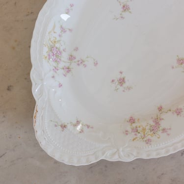 antique Limoges porcelain platter