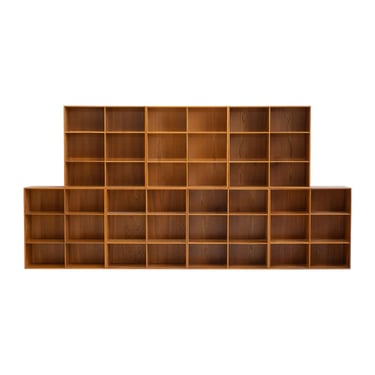 Mogens Koch Bookcases, Set of Seven