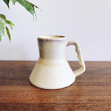 Vintage Handmade Stoneware Pottery Mug 