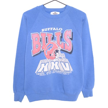 1990 Faded Buffalo Bills Sweatshirt USA