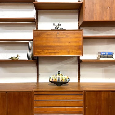 Poul Cadovius Cado Danish Modern Shelf System Wall Unit 