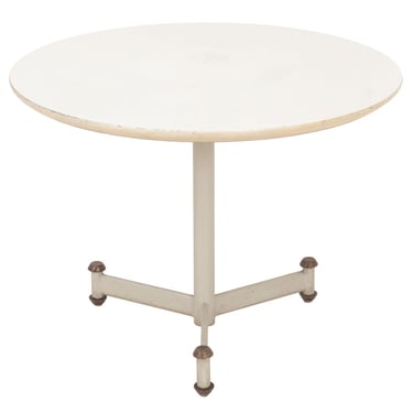 White Formica Low Occasional Table
