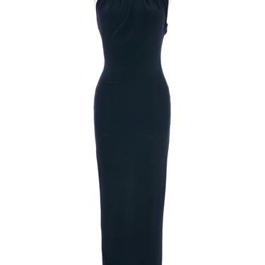 Dana Deatherage Jeweled Jersey Midi Dress