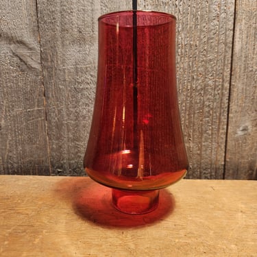 Bright Pink Oil Lamp Chimney Shade 4