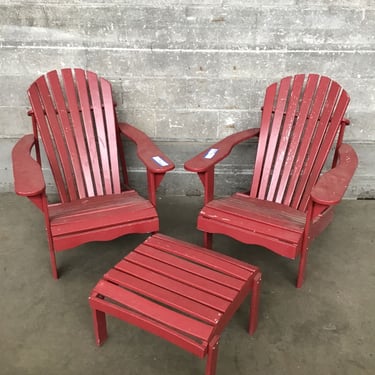 Adirondack Chair Set (Seattle)