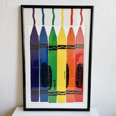 Mickey Meyers Crayola Crayon Print