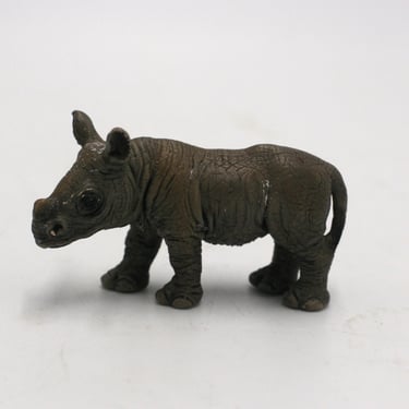 vintage Schleich Germany Baby Rhinoceros 