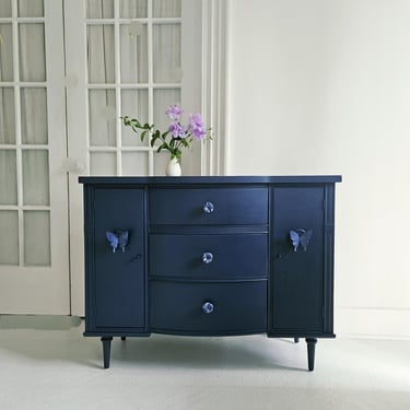 Gulf Stream Blue Dresser with Drybrushed Top | Odds & Ends - Imperial, CA |  ATTIC