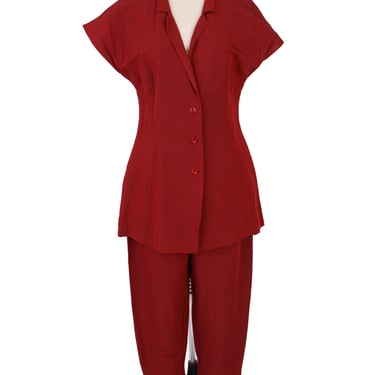 Lilith Linen Pinstripe Pant Set