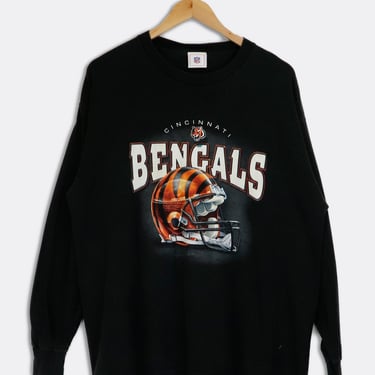 Vintage NFL Cincinnati Bengals Long Sleeve Shirt Sz XL