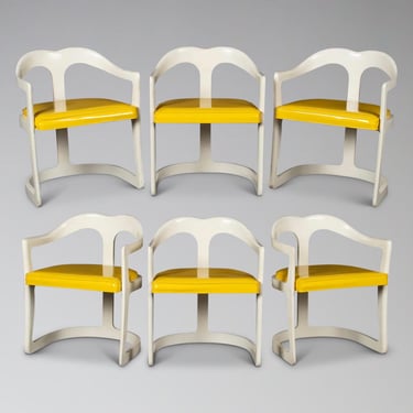 Rare Vintage Broyhill Chapter One Space Age Dining Chairs - Raymond Loewy Style Mid Century Modern Retro 70s Furniture 