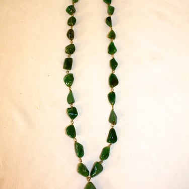 Jade Necklace With Pendant FREE SHIPPING! 