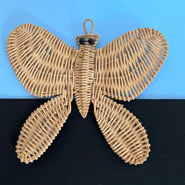 1970s Wicker Butterfly 