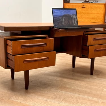 Mid Century Teak Desk by VB Wilkins for G Plan 