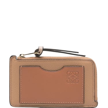 Loewe Women Leather Zipped Card Case