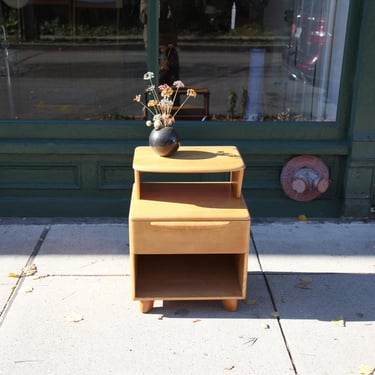 Vintage MCM 60's Heywood Wakefield Encore nightstand end table refinished | Free delivery only in NYC and Hudson Valley areas 