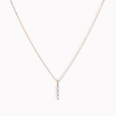 Stack Diamond Necklace