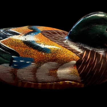 Carved Wood Duck