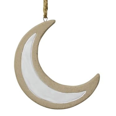 HAR Ceramic Moon Ornament