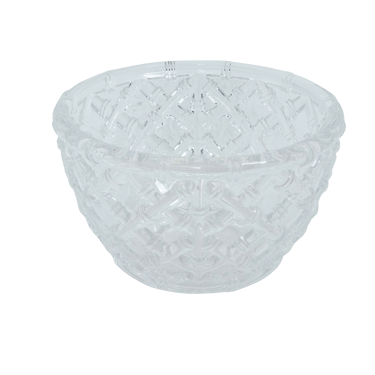 Tiffany Bamboo Lattice Crystal Bowl