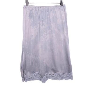Hand Dyed Lace Slip Skirt