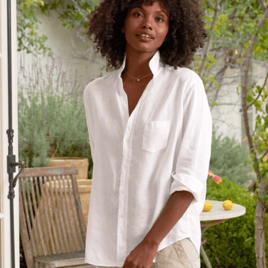 Frank & Eileen | Eileen Relaxed Button Up | Italian Classic Linen