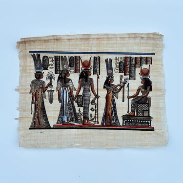 Kemetic Painting on Papyrus Paper