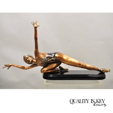 Federico Cardona Bronze Sculpture of Ballet Dancer on Marble Base 32/250
