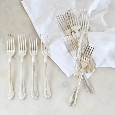 vintage french set of forks