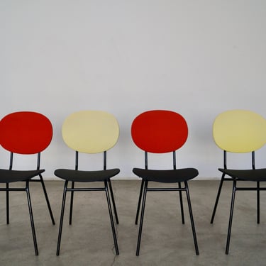 Set of 4 Mid-century Modern Dining Chairs 